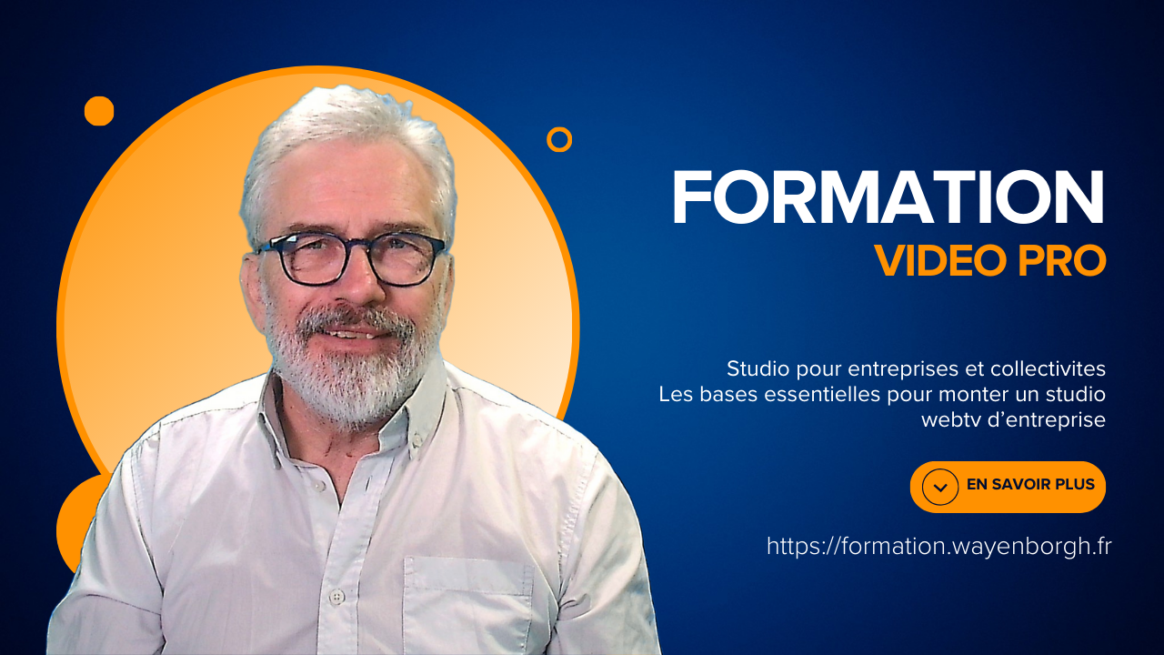 Formation : Organiser et structurer une WebTV en entreprise